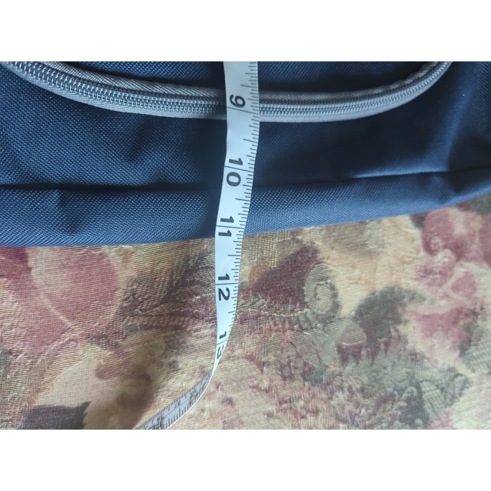 Outdoor Products Small Travel Organizer Bag Zippered 12" x 9" x 1.5" BLUE - Picture 9 of 10